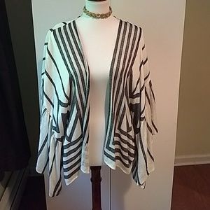 Anthropologie Ruffle Kimono
